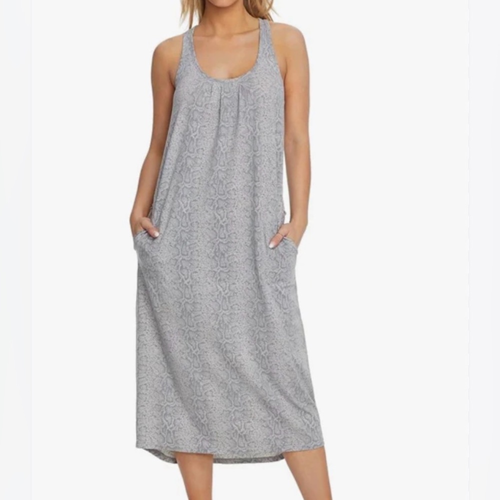 Bare Necessities sleeveless lounge dress, with pockets NWT